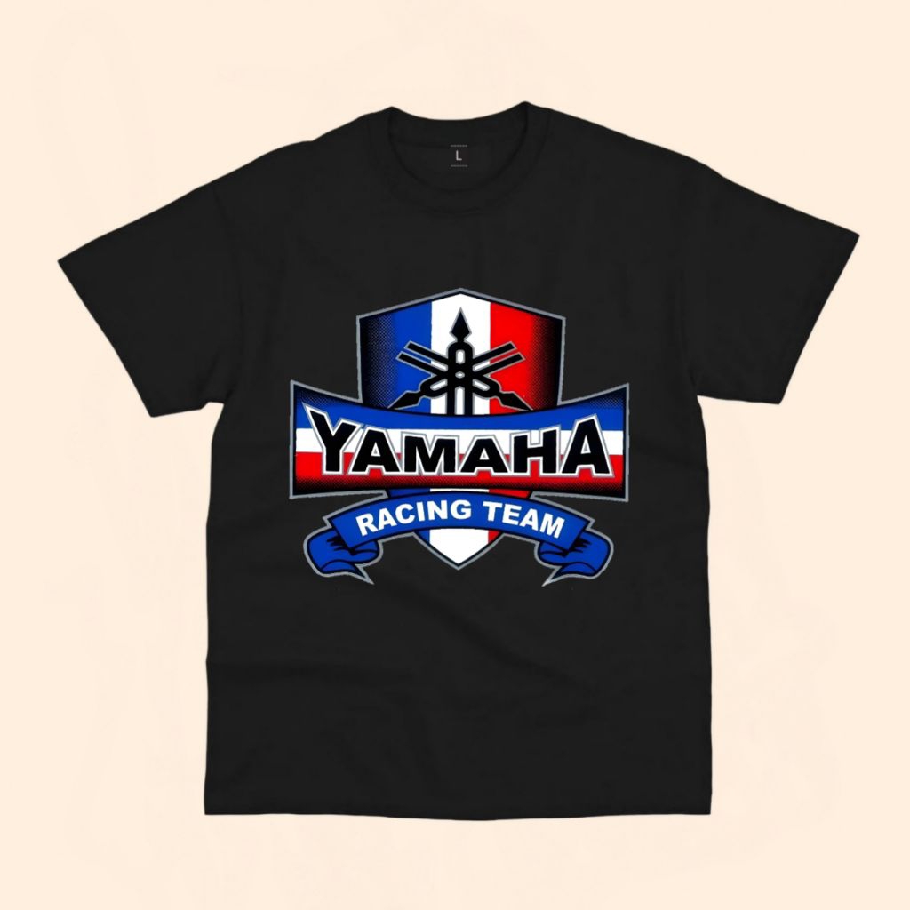 Kaos anak Logo Yamaha racing team free cetak nama