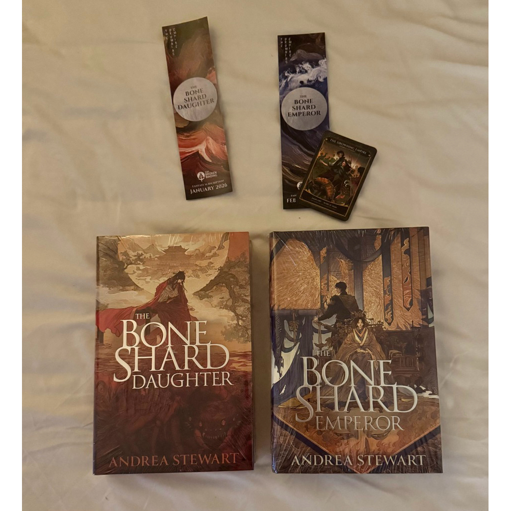 [Read Description] The Drowning Empire Trilogy (The Bone Shard Daughter, The Bone Shard Emperor & Th