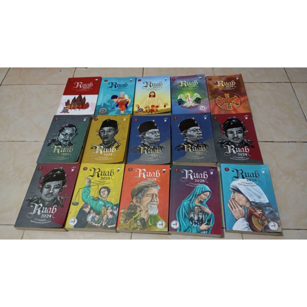 ruah buku katolik 15pcs