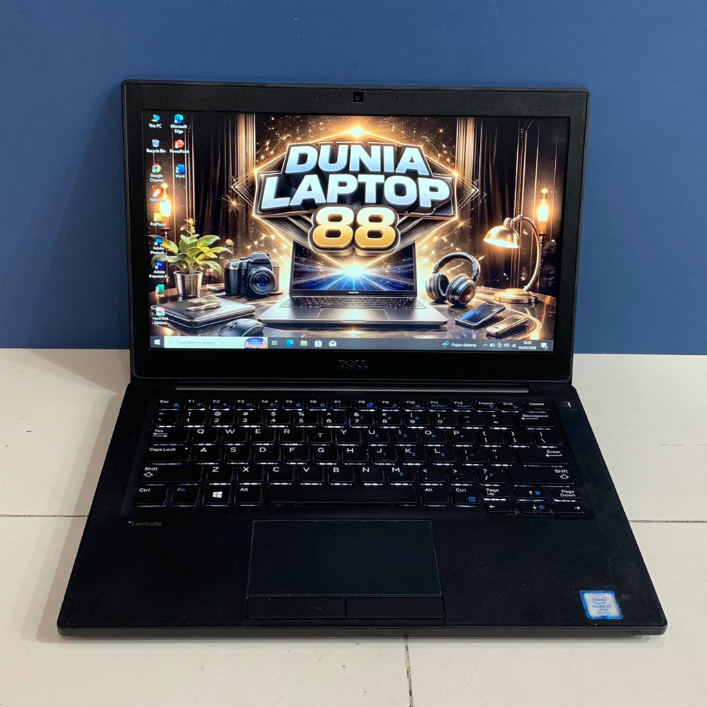 Dell Latitude 7280 Core i7 Gen 7 Ram 8 SSD 256 Backlight - Siap Pakai