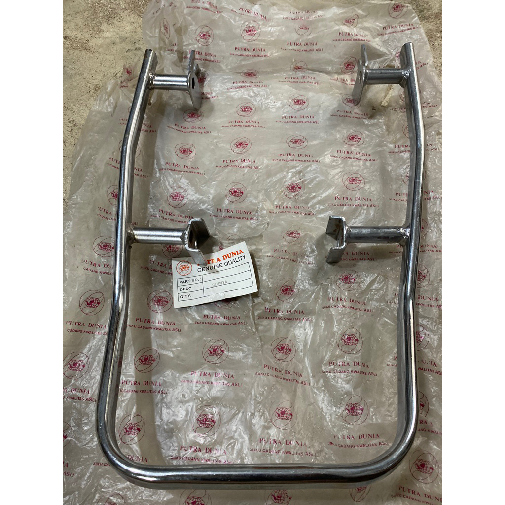 BEHEL Pegangan Jok Belakang Supra KEV Supra X Supra Fit Lama Presisi Tebal Chrome