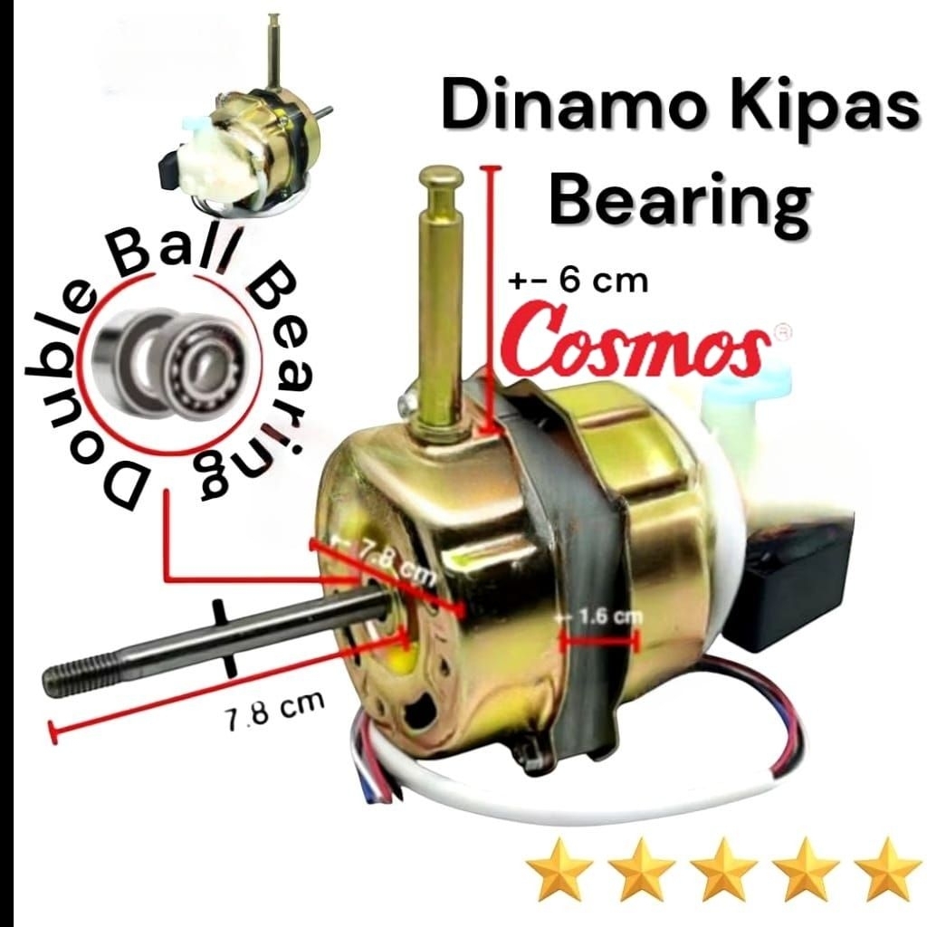 DINAMO KIPAS COSMOS DOUBLE BEARING 16" - ORIGINAL