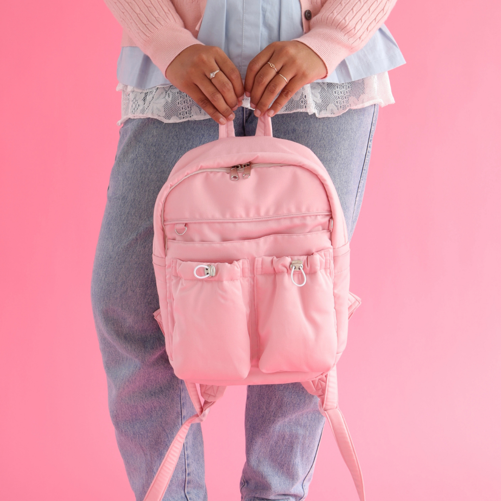 Palette.totebag - Mitzy Mini Backpack | Tas Ransel Mini - Tas Wanita - Ransel Lucu - Tas Sekolah - B
