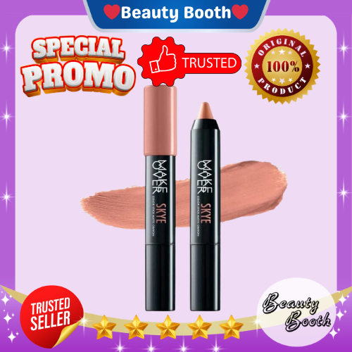 MAKE OVER Color Stick Matte Crayon  | Lip Crayon Lipstik Lip Cream