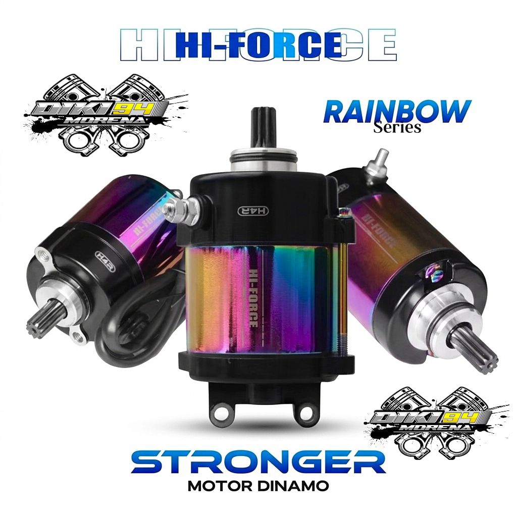 dinamo starter mio 200 cc&500 cc Hi force.