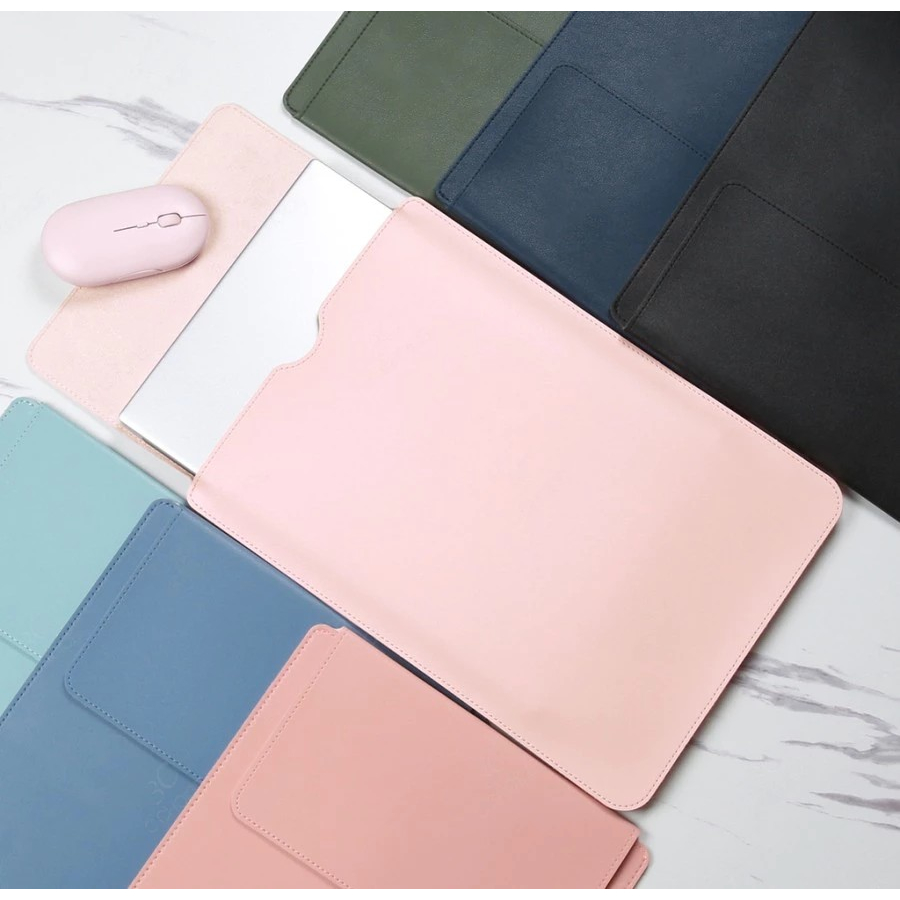 PREMIUM leather laptop sleeve Sarung Laptop Kulit 13inch 11 inch 12 inch Leather Laptop case / Tas P
