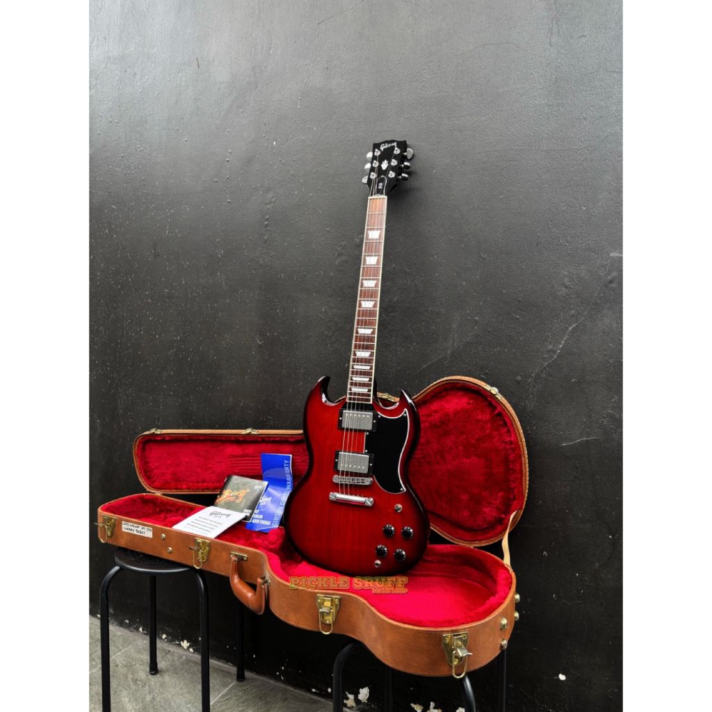 GIBSON SG STANDARD CHERRY BURST | GITAR GIBSON SG STANDARD | GIBSON LES PAUL