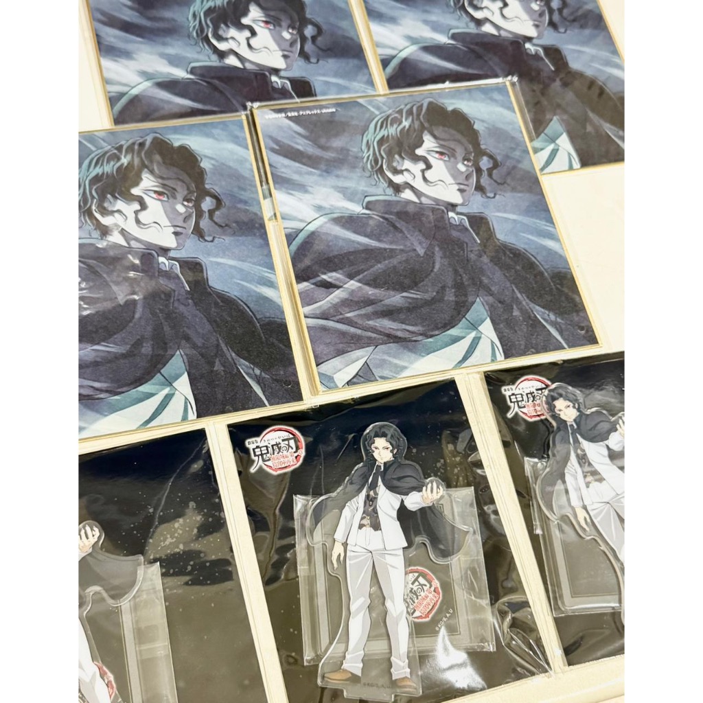 Muzan Kibutsuji Ufotable/Aniplex Shikishi & Acrylic Stand (Demon Slayer/Kimetsu No Yaiba)