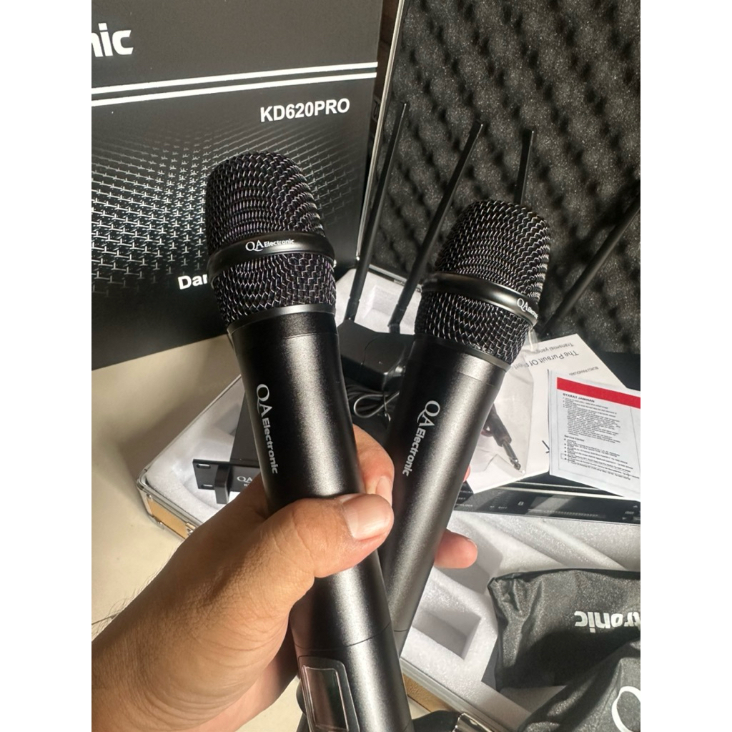 Mic RDW Qa Electronic KD620pro original mic wireless KD 620 pro