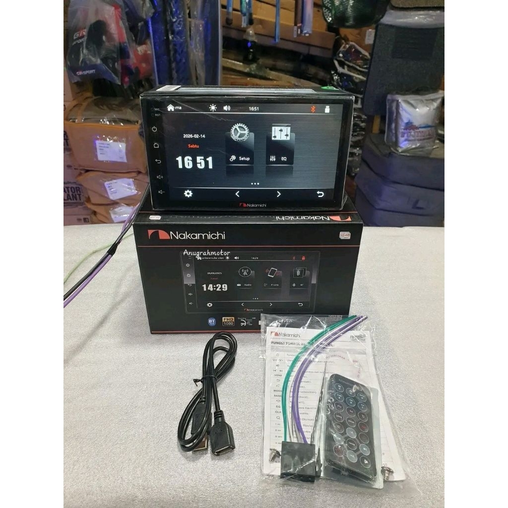 Head unit Deckles Nakamichi 7 inch USB bluetooth radio mirorlink