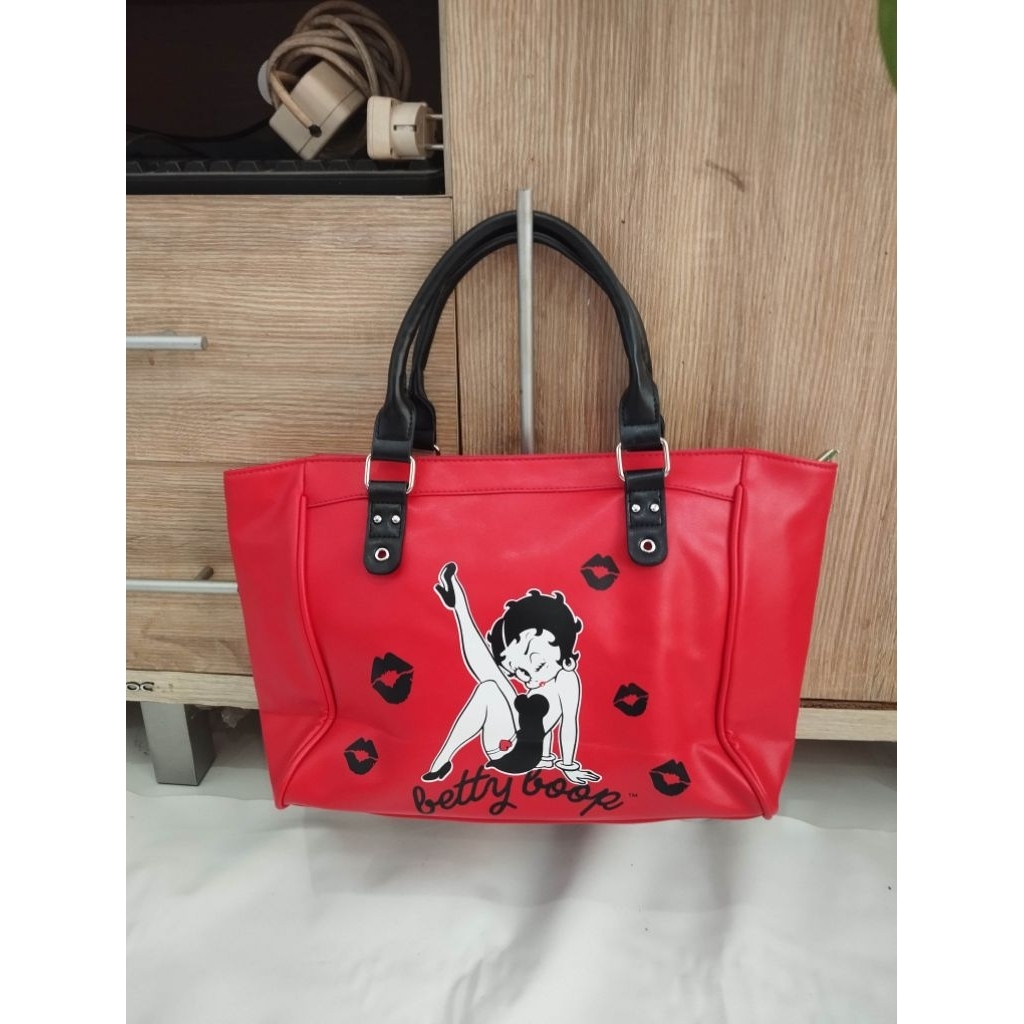 tas tenteng keren by Betty boop red