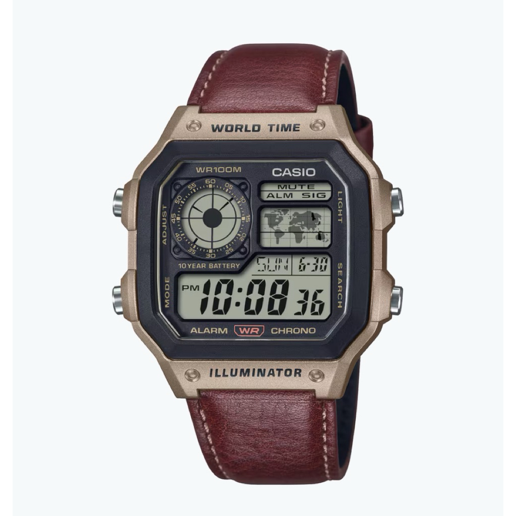 Jam Tangan Pria Casio AE-1200WHL-5/AE1200WHL Original