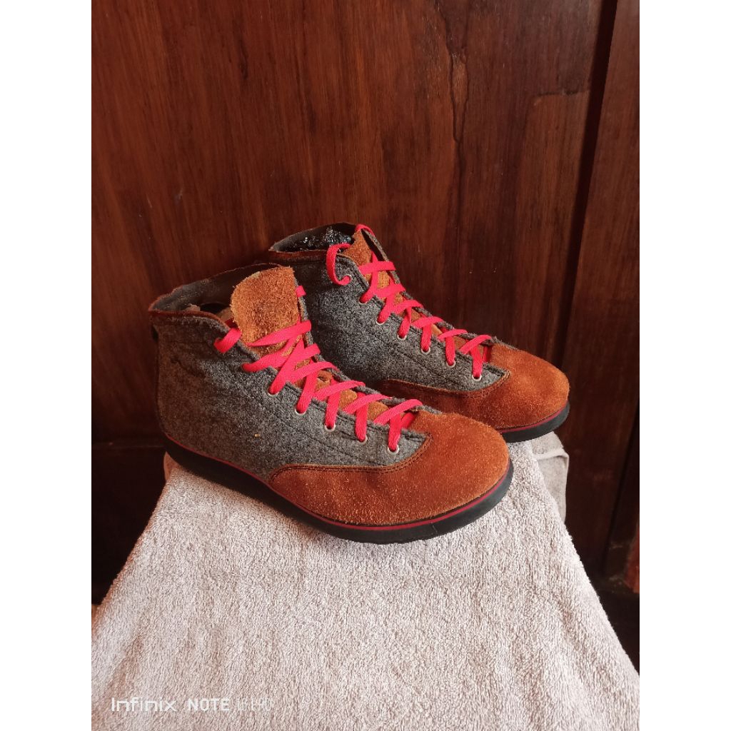 Sepatu Kulit, Kulit Suede, Angkle Boots, Boots Kulit