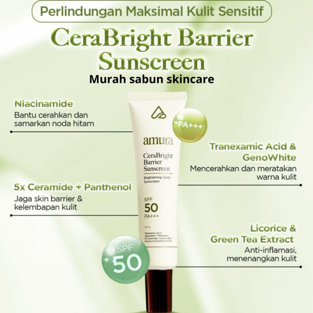 amura skincare sunscreen