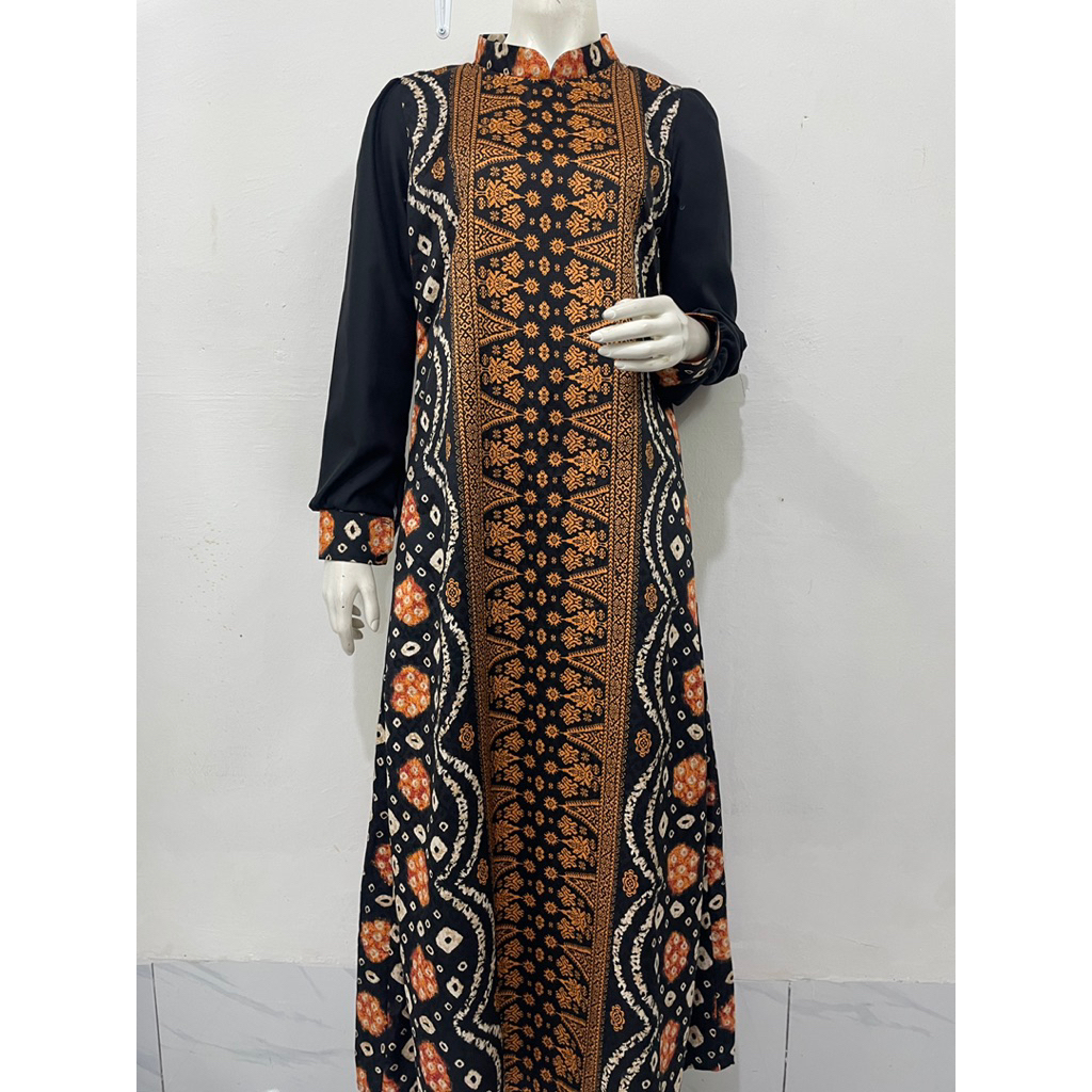 COUPLE JUMPUTAN  NEW MODEL | Gamis Jumputan Palembang