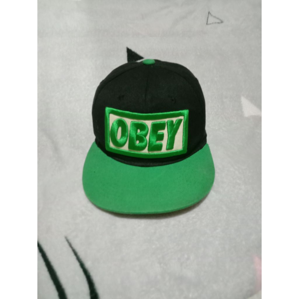 topi Fashion Snapback keren hitam hijau