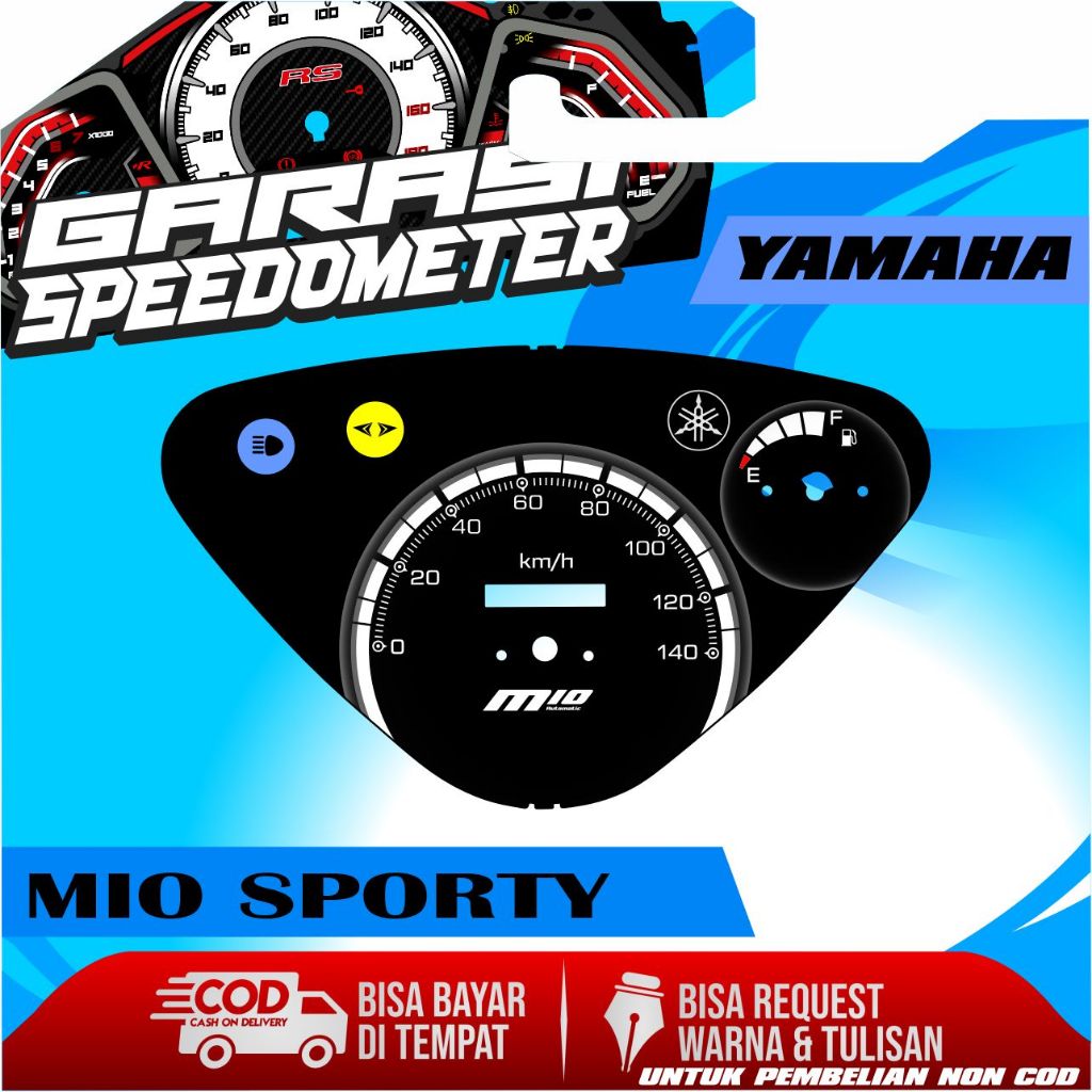 PAPAN SPEEDOMETER CUSTOM YAMAHA MIO SPORTY