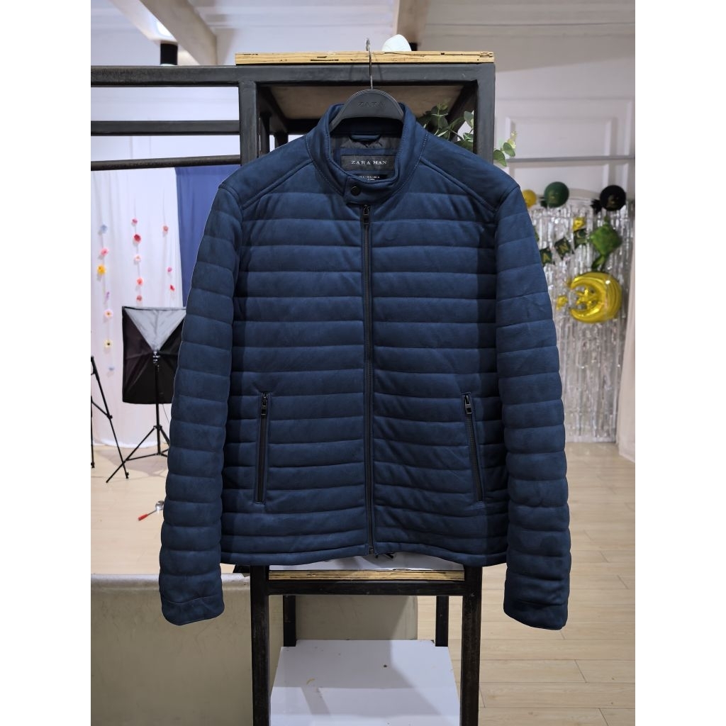 jaket Zara man suede