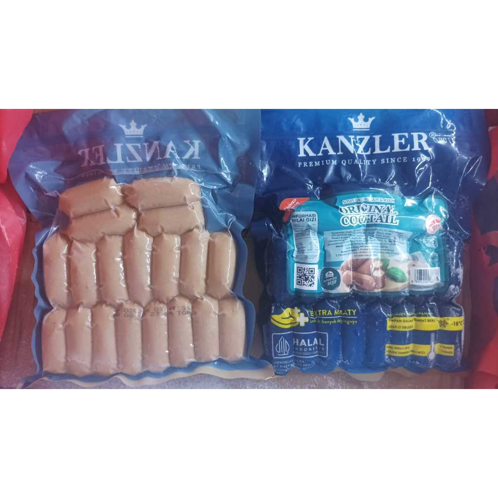 Kanzler Cocktail Sosis 250 Gram - Original