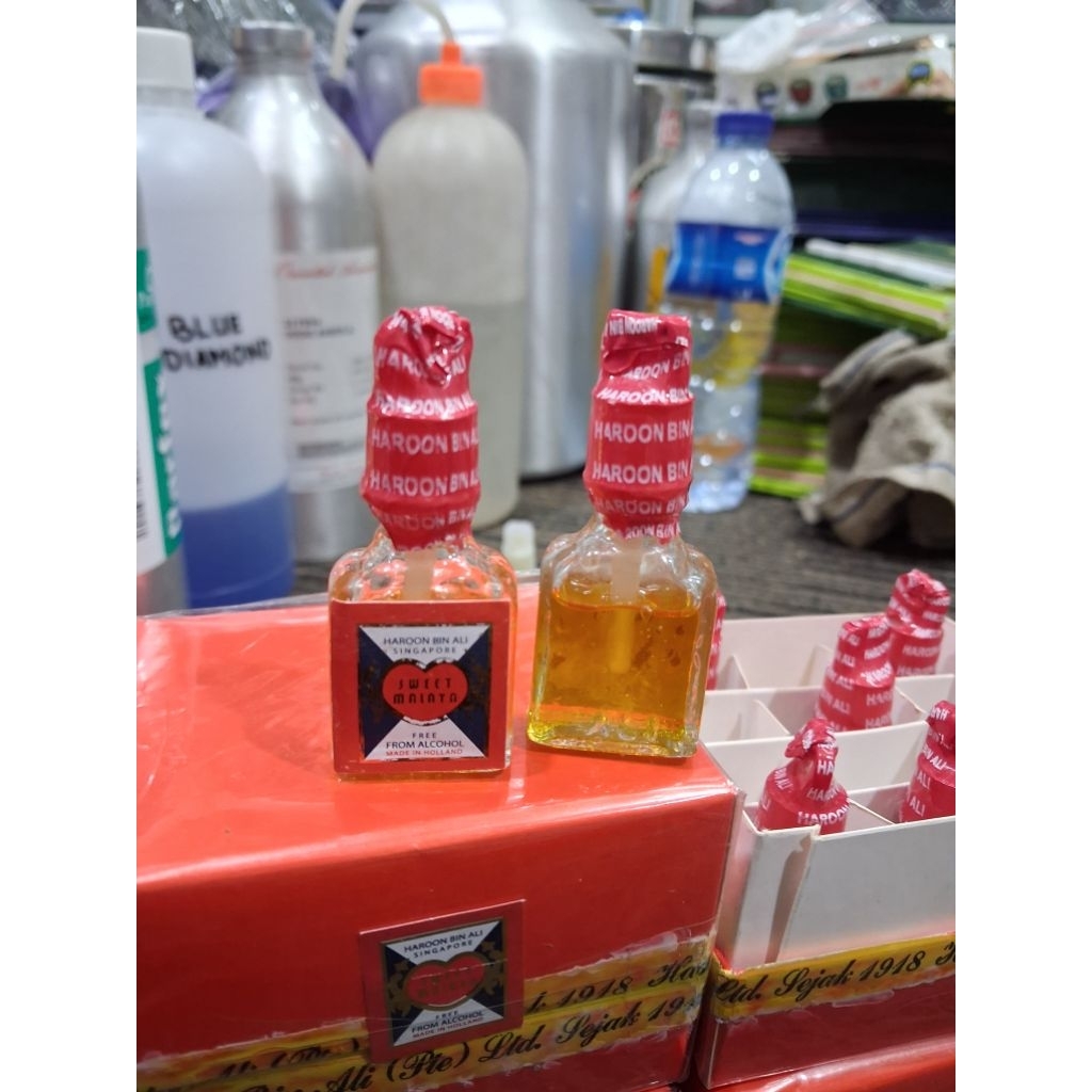 Parfum Sweet Malaya/Harun Bin Ali Yang paling asli/Original di produksi sejak 1918