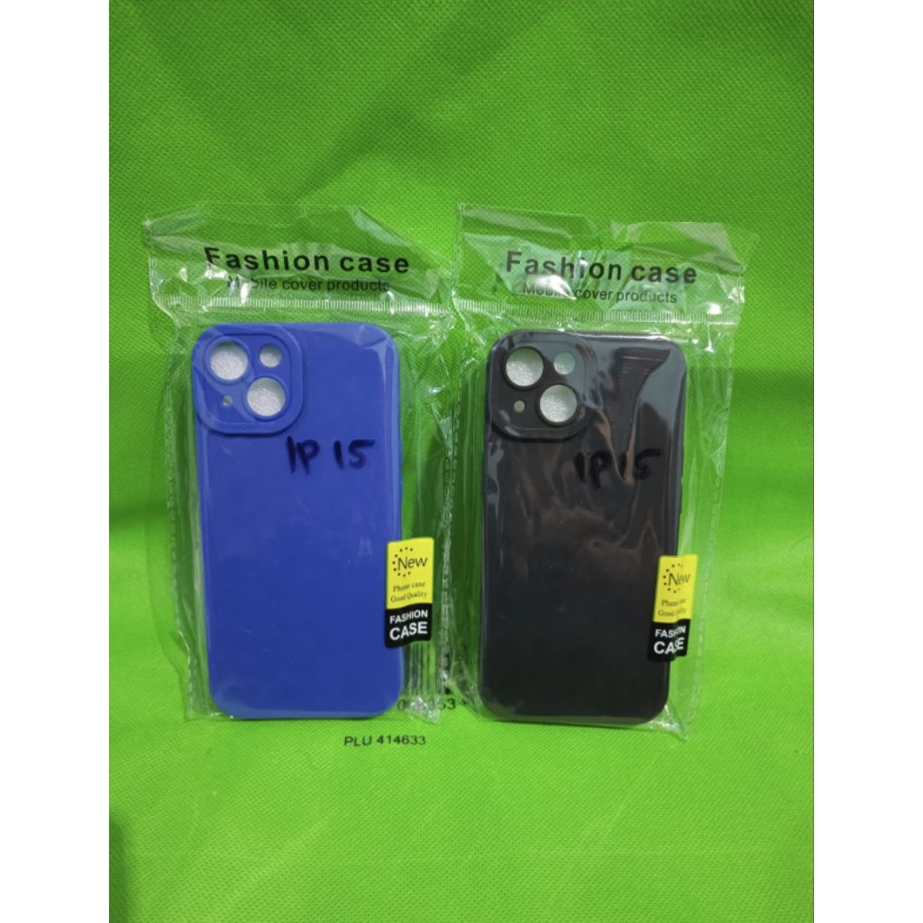Softcase macaron iphone 15 bahan halus like new
