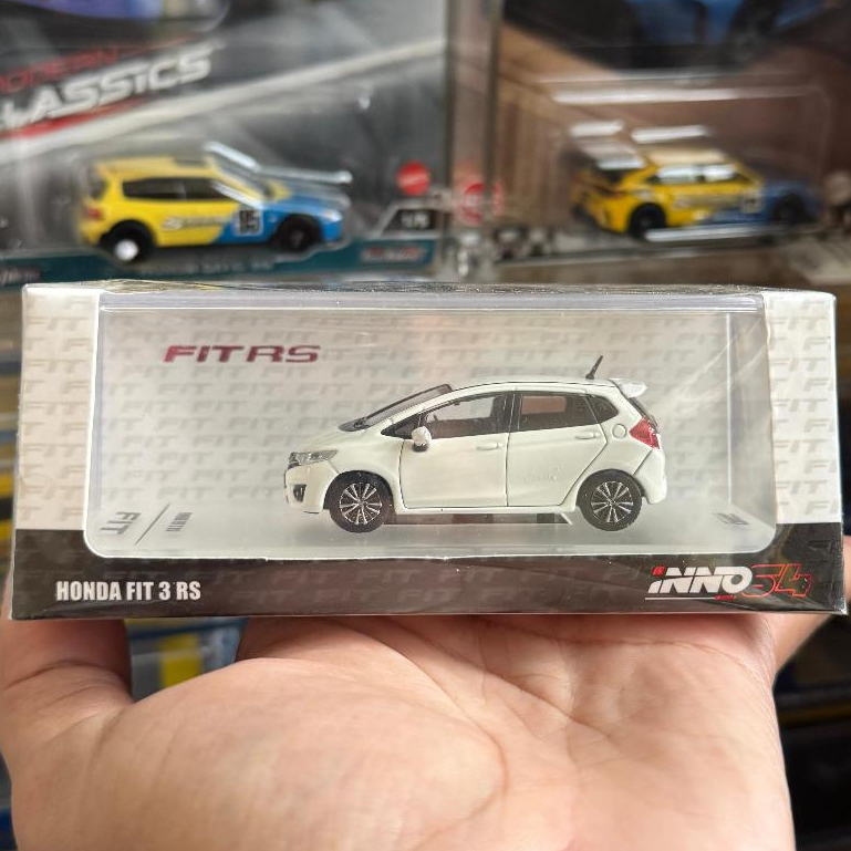 Inno64 Honda FIT 3 RS White SEALED