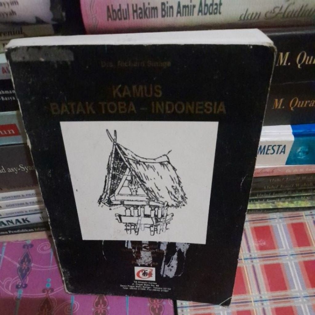 original KAMUS BATAK TOBA- INDONESIA