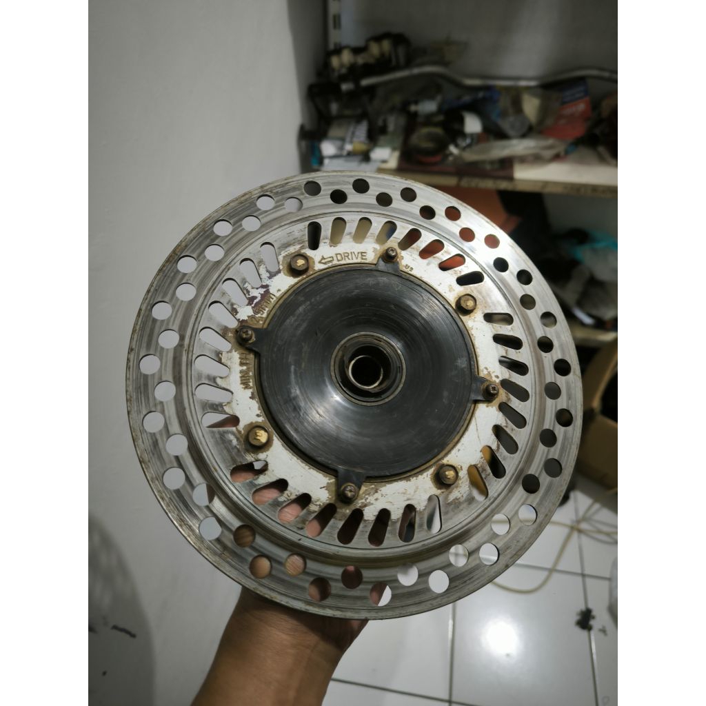 Tromol depan Honda crf230 original