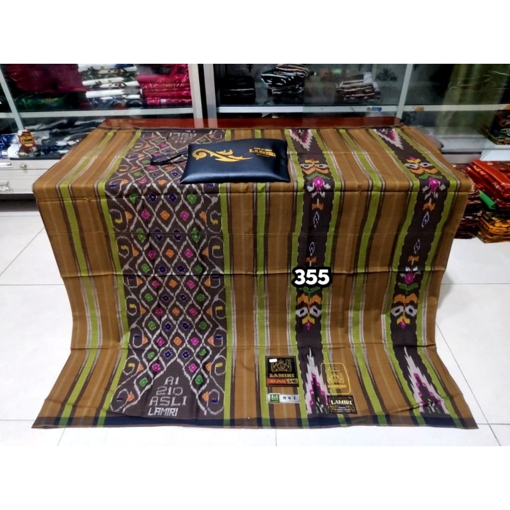 Sarung LAMIRI MS Sutra 50 Motif MGT Jentik Kembang Liris Mix