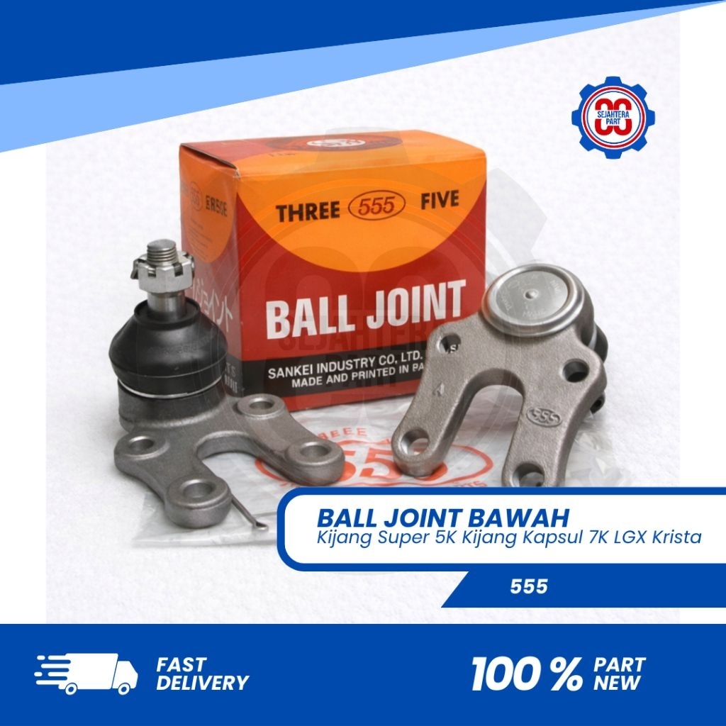 Ball Joint Bawah Kijang Super 5K Kijang Kapsul 7K LGX Krista 555 – Lower Ball Joint