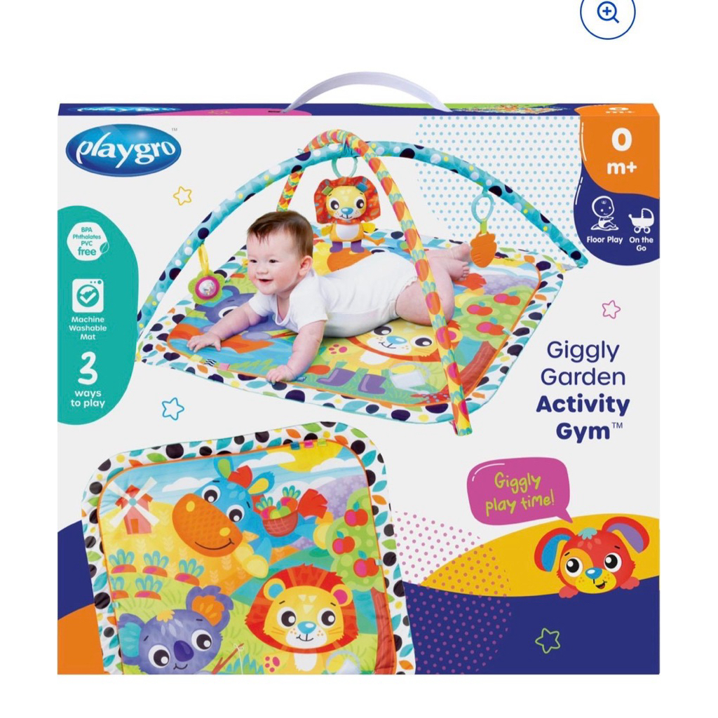 Playmattras Bayi (Umur 3-12 bulan) + Free mainan bayi 1