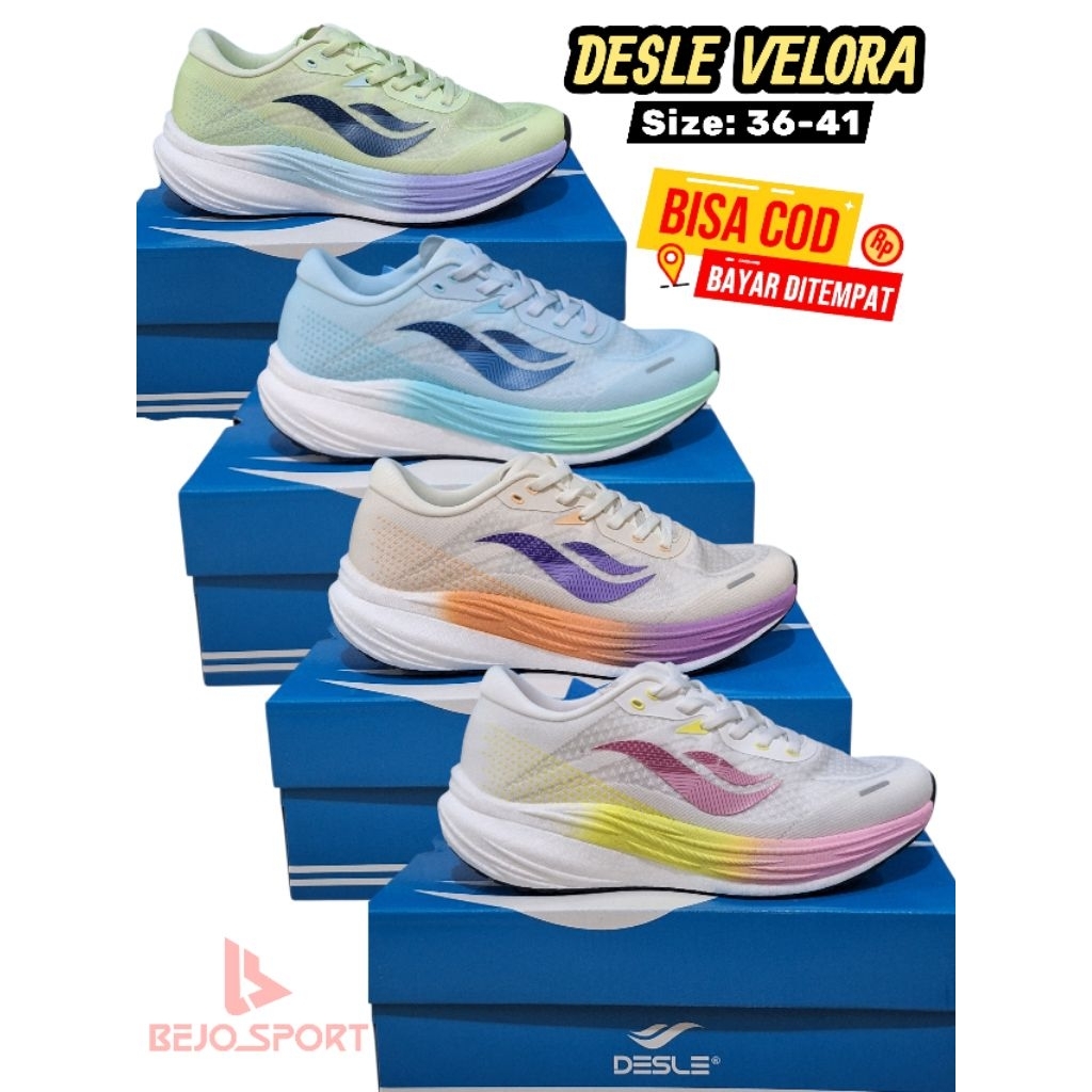 Sepatu running desle original