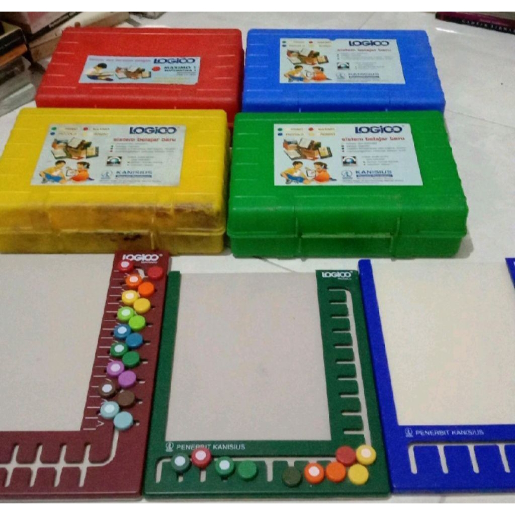 buku edukasi anak  logico primo, picolo, maximo, rondo kanisius