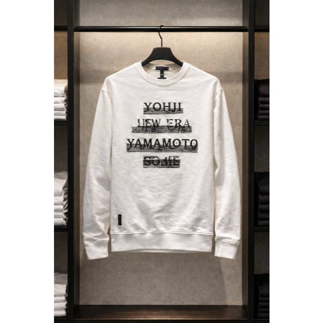 Crewneck Wanita Import Weidengsi Yohji My Dear Yamamoto White Series