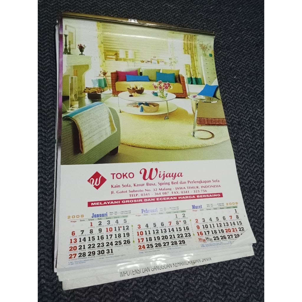 Kalender 2008 lengkap 1th