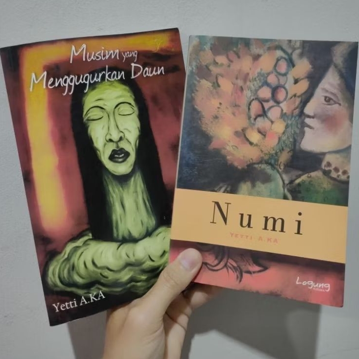 Paket buku cerpen Yetti A.K.A/Buku cerpen Musim yang Menggugurkan Daun/Buku cerpen Numi Yetti A.K.A/