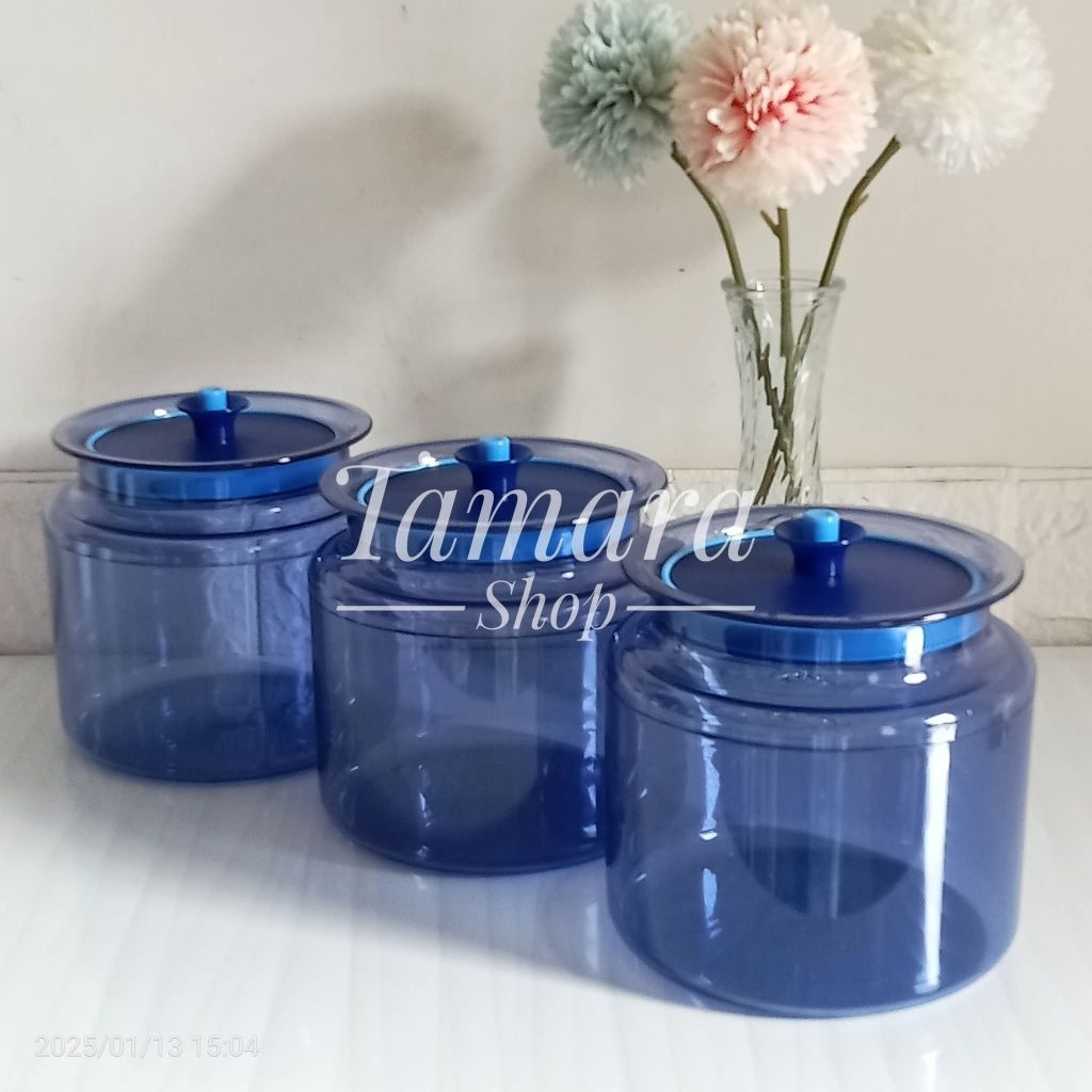 Toples Counterpart 900ml Set (3) - ORI TUPPERWARE