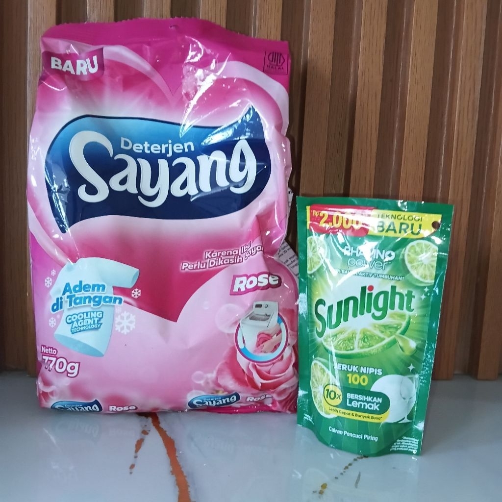 deterjen Sayang