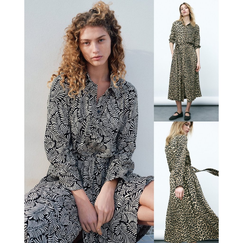 Maxi Dress Lengan Panjang Baju Lebaran Hijabers Bahan Viscose Adem | Long-Sleeved Viscose Dress - HM
