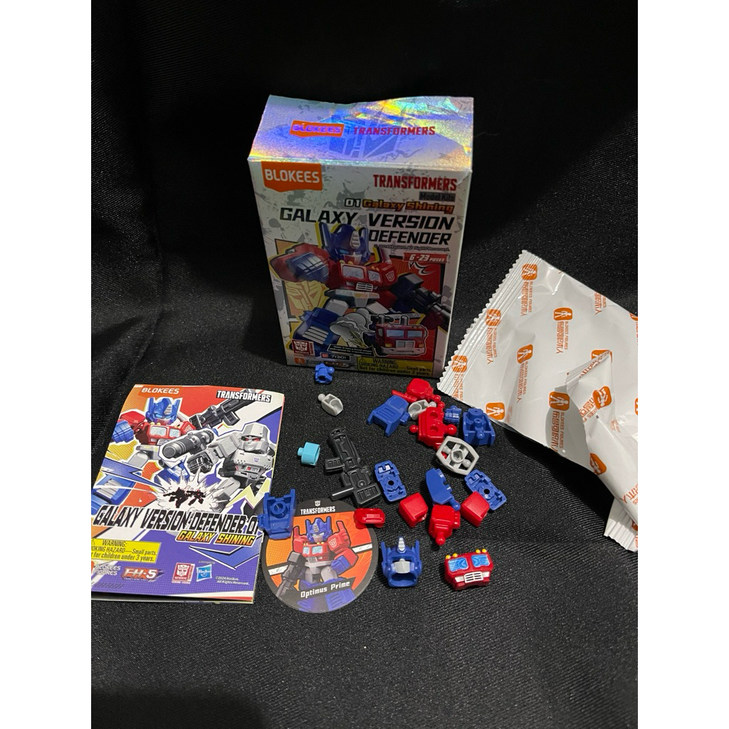 blokis optimus prime galaxy defender 1