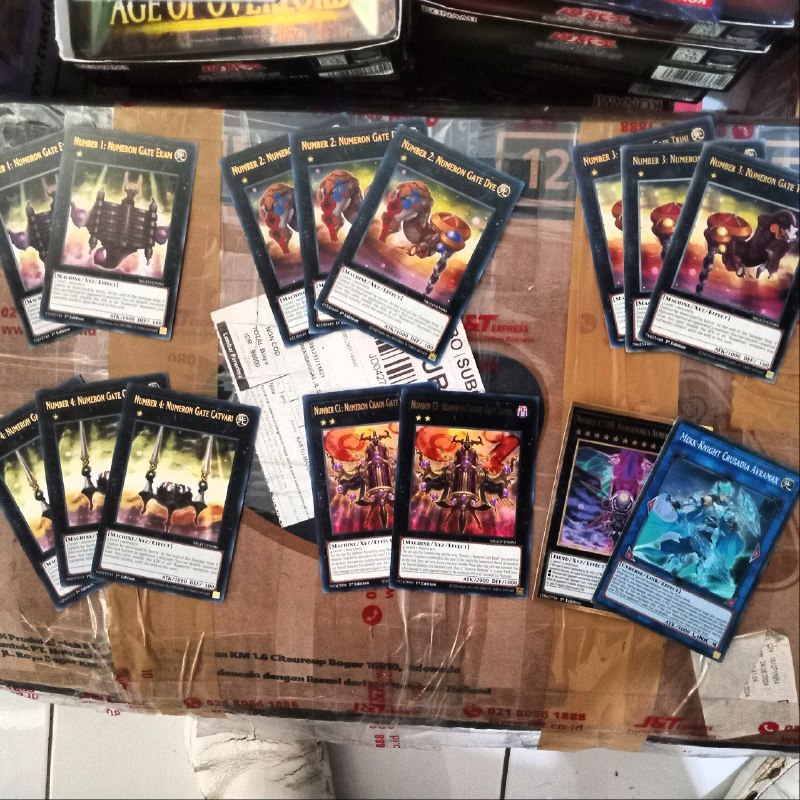 YUGIOH NUMERON KOMPLIT ASLI ORIGINAL KONAMI SIAP MAIN
