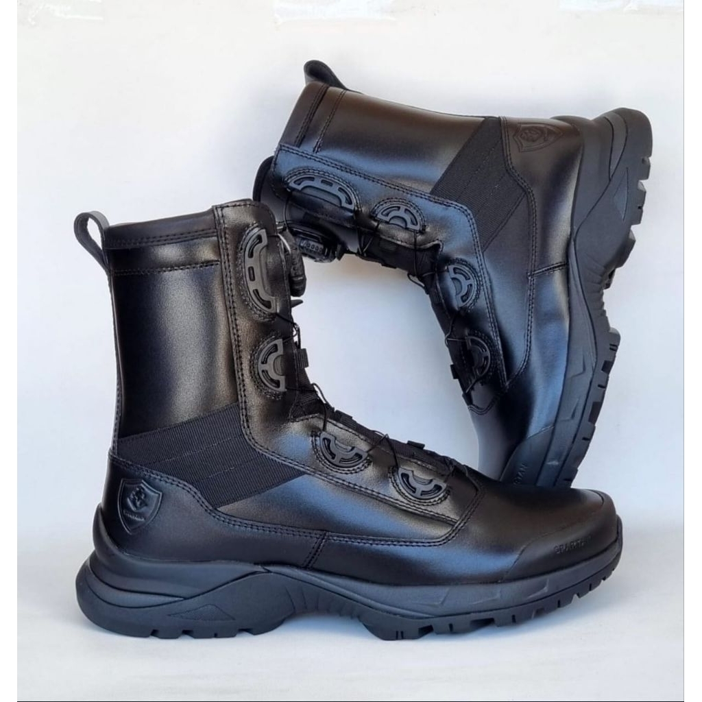 SEPATU PDL SPARTAN TALI PUTAR FULL KULIT MK