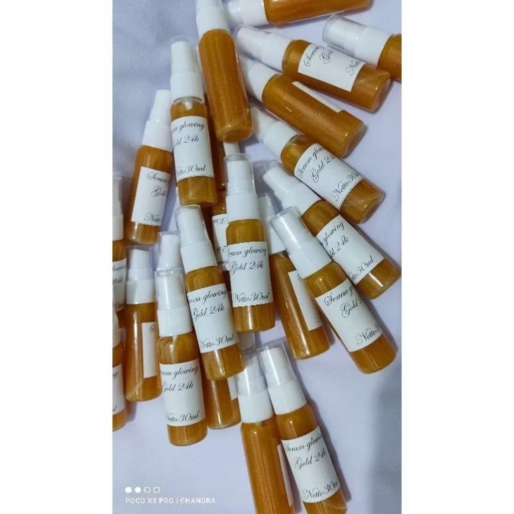 serum glowing gold 24k / serum gold