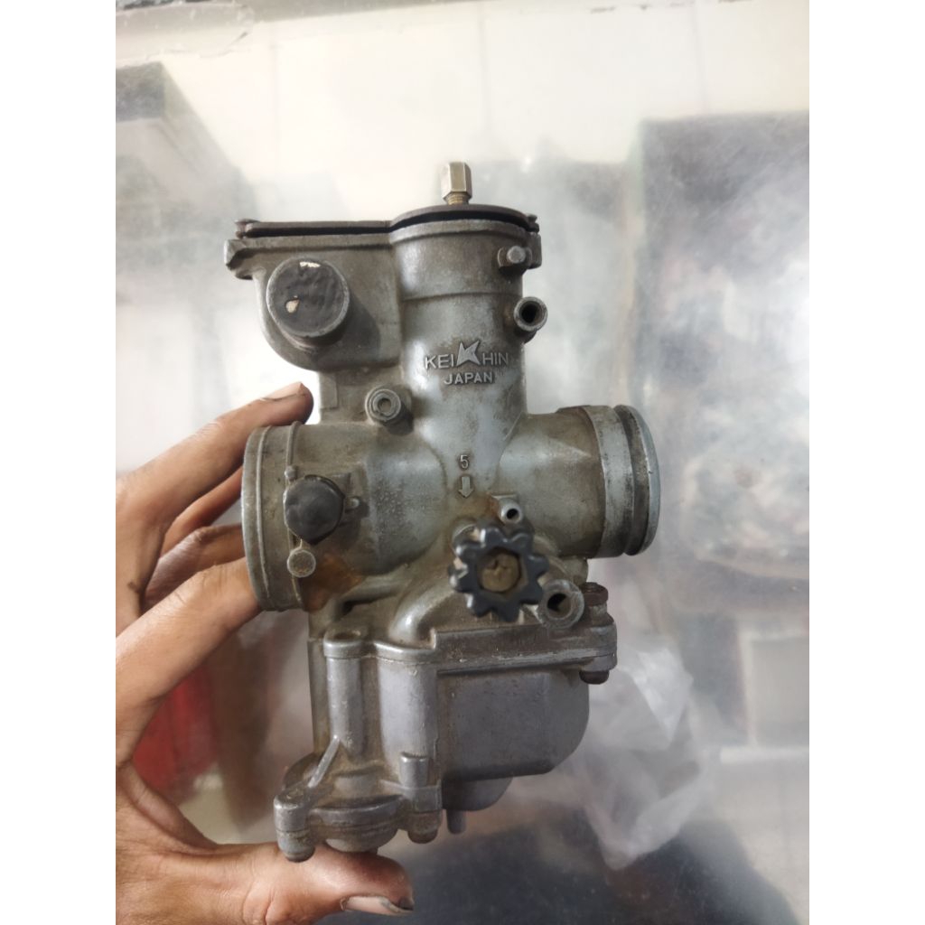 karbulator Tiger lama Sudah Reamer dan Skep karbu tiger lama