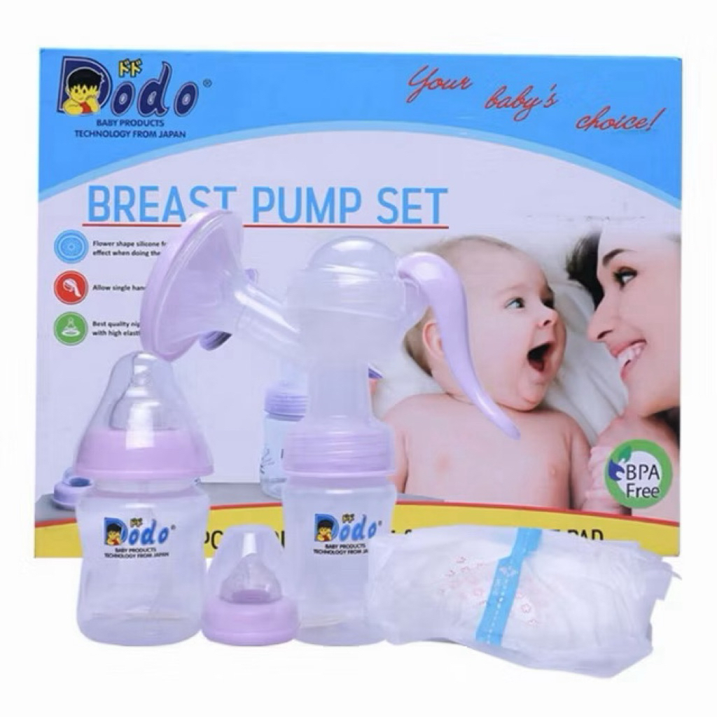 DODO BREAST PUMP SET | MANUAL BREAST PUMP | POMPA ASI MANUAL