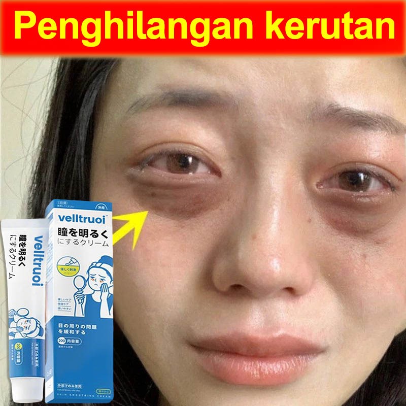 Eye Cream Krim Mata Anti Keriput Anti Penuaan Krim mata panda Menghilangkan Mata Panda Krim penghila