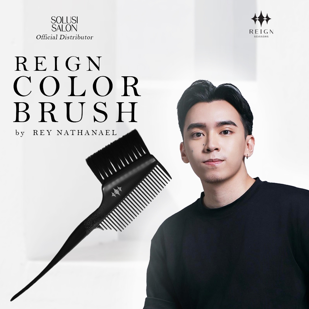 REIGN COLOR BRUSH- Sisir cat Rambut Profesional Reign-Hair coloring Brush Comb-Reign Hair Tool-Sisir