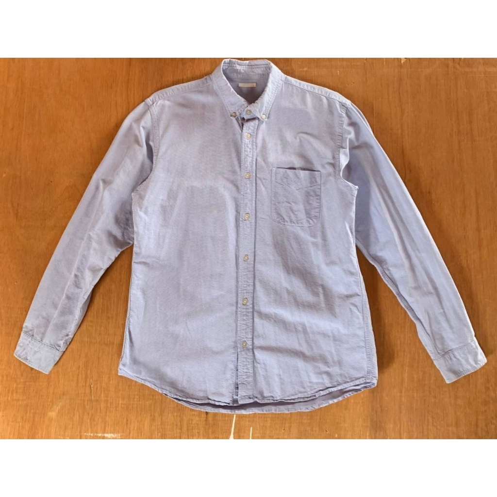 kemeja oxford Gu uniqlo