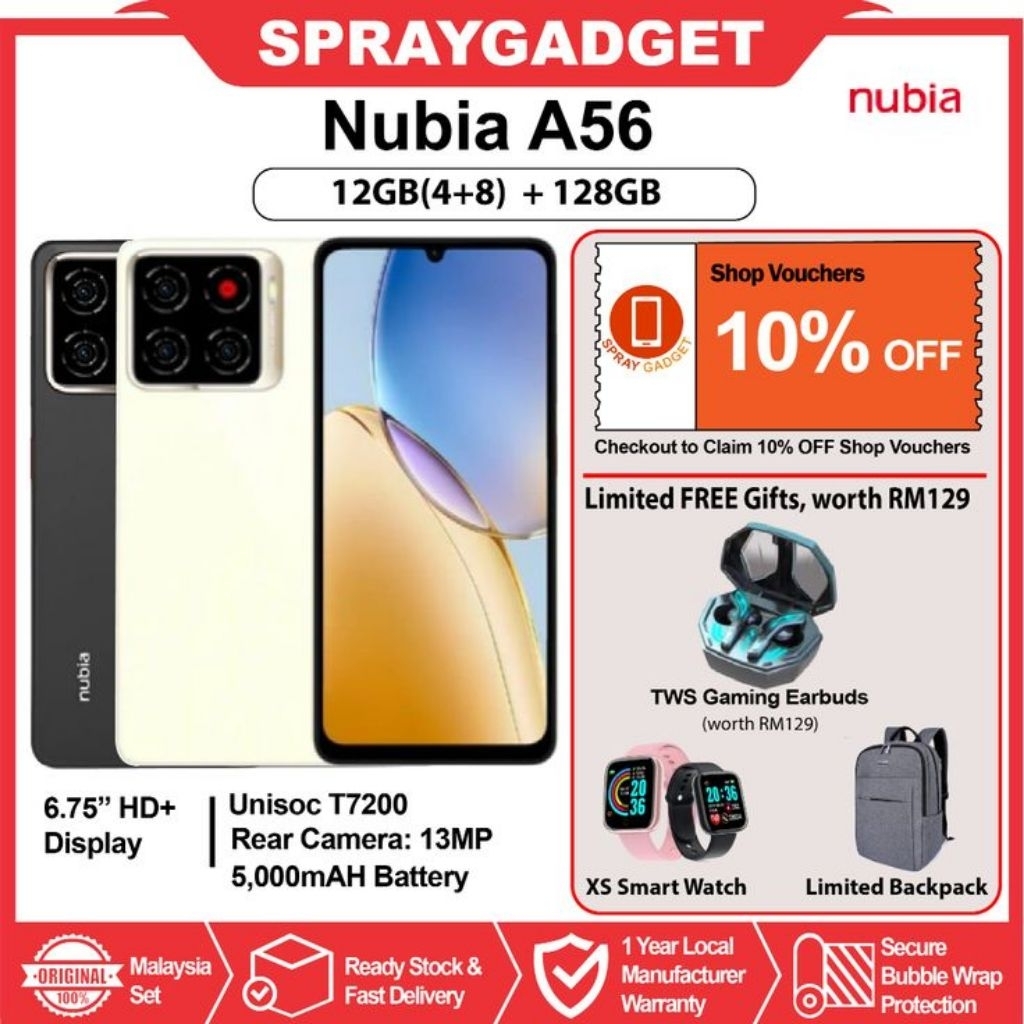 Nubia A56