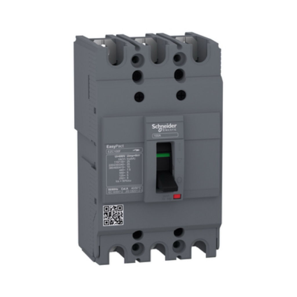 MCCB EZC100F 100A SCHNEIDER